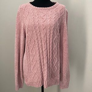 Karen Scott Knit Sweater. Size Large.